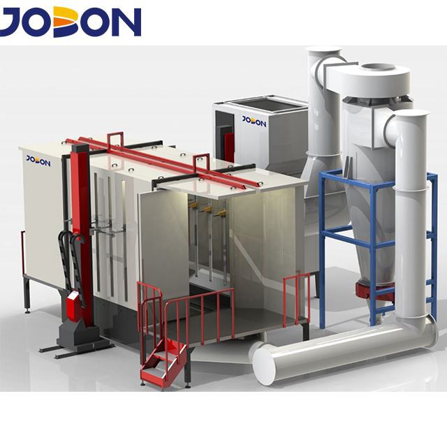 บูธอัตโนมัติพีวีซีพร้อมสแตนเลสไซโคลนขนาดใหญ่