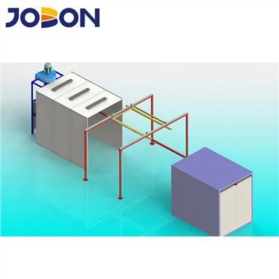 โรงงานเคลือบผงขนาดเล็กสำหรับชิ้นส่วนโลหะ สายการเคลือบผงที่คุ้มค่า