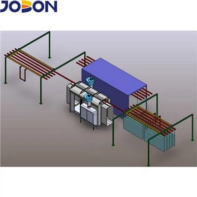 สายพ่นผงระบบขวาง